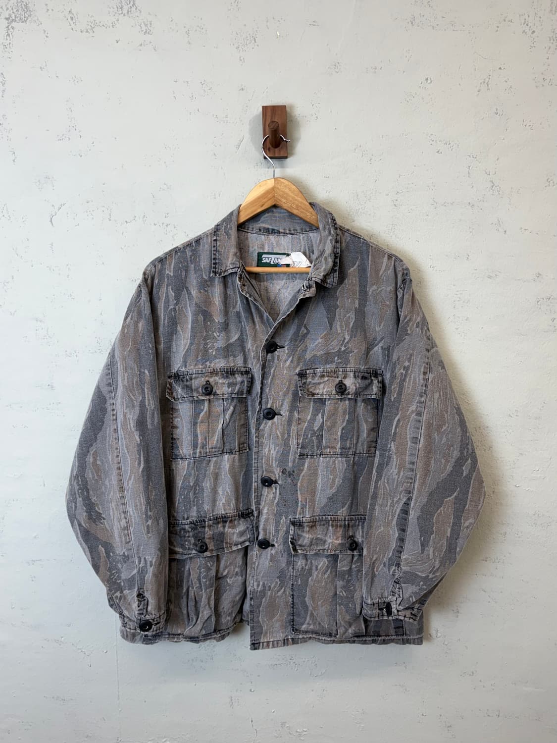 USA Saftbak 카모플라쥬 초어 헌팅 자켓 상품이미지1