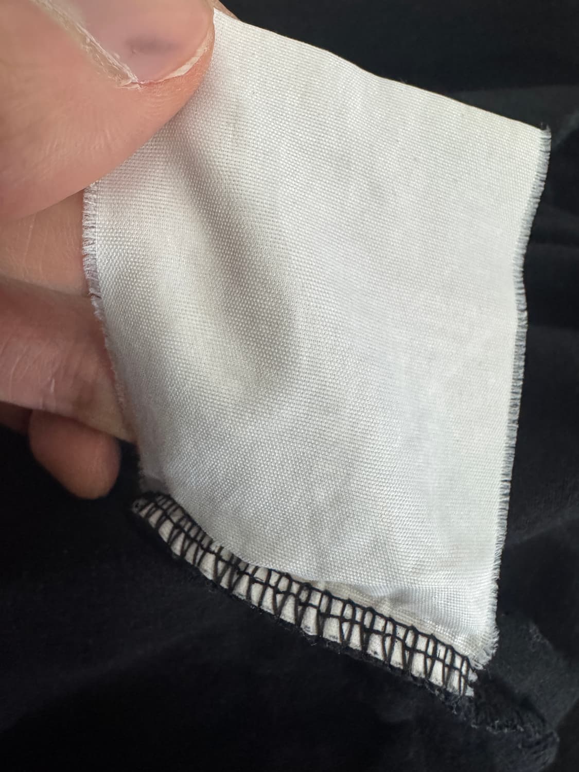 정품!! 여성 꼼데가르송 레드 하트 와팬 반팔 티셔츠 S 블랙 상품이미지5