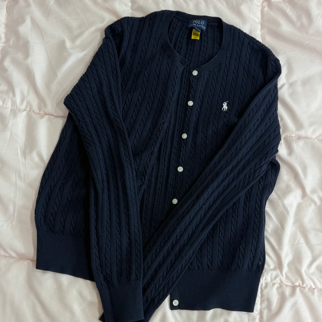 폴로 가디건 헌터 네이비 xl 상품이미지1