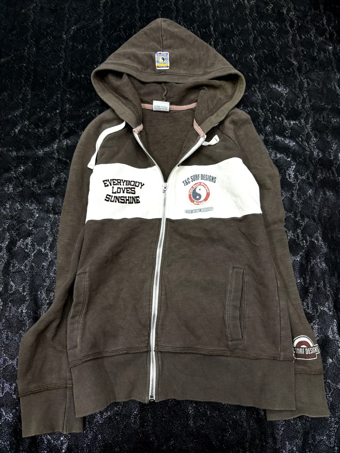 “TC SURF” Y2K Print Hoodie Zip Up 상품이미지4