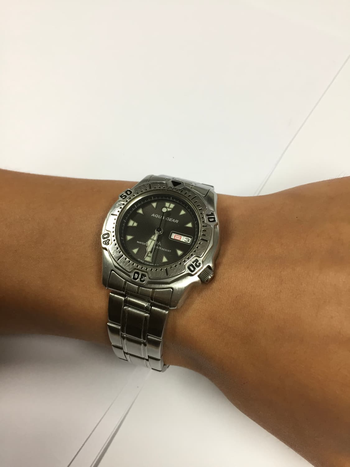 90s seiko alba aqua gear day-date 상품이미지2