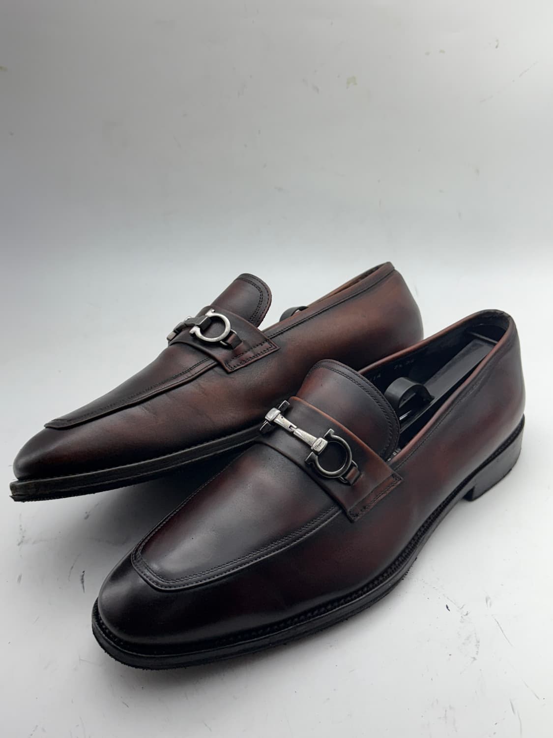 정품)페라가모구두265 상품이미지5