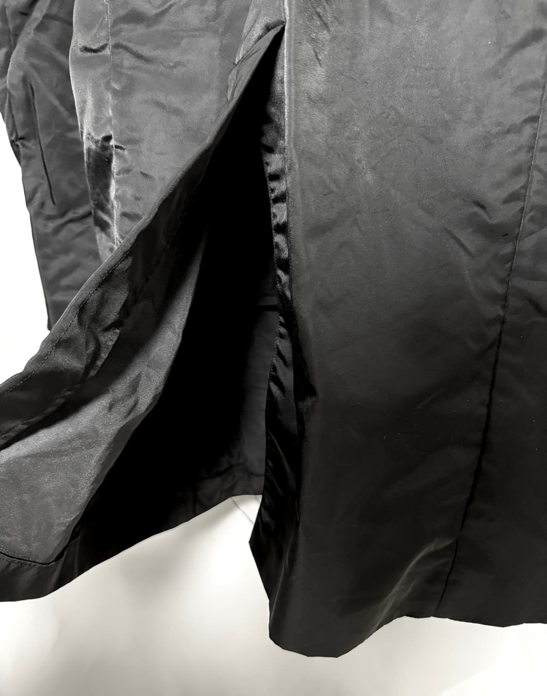 꼼데가르송 18s 리버스 헤어리 나일론 혼방 코트 상품이미지10