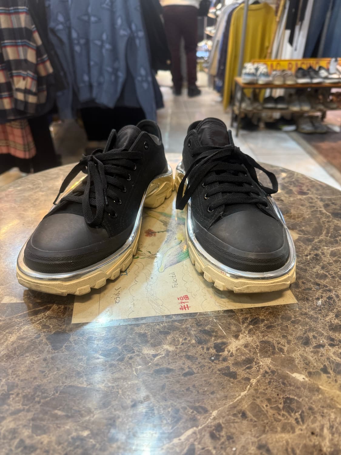 7반/260 정품 라프시몬스+아디다스 디트로이트런너 팝니다 상품이미지1