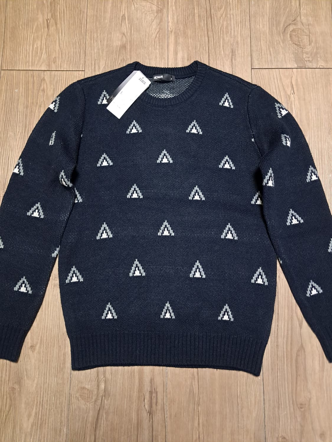 헨어스 니트 맨투맨 남성95 새상품  상품이미지1