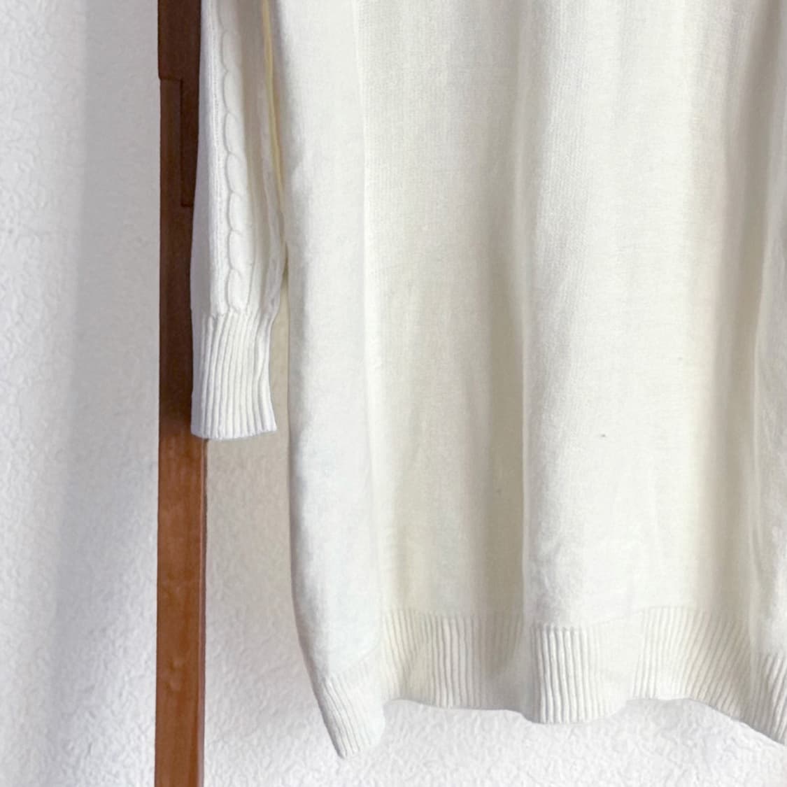 [earth music&ecology] 케이블 니트 원피스 상품이미지10