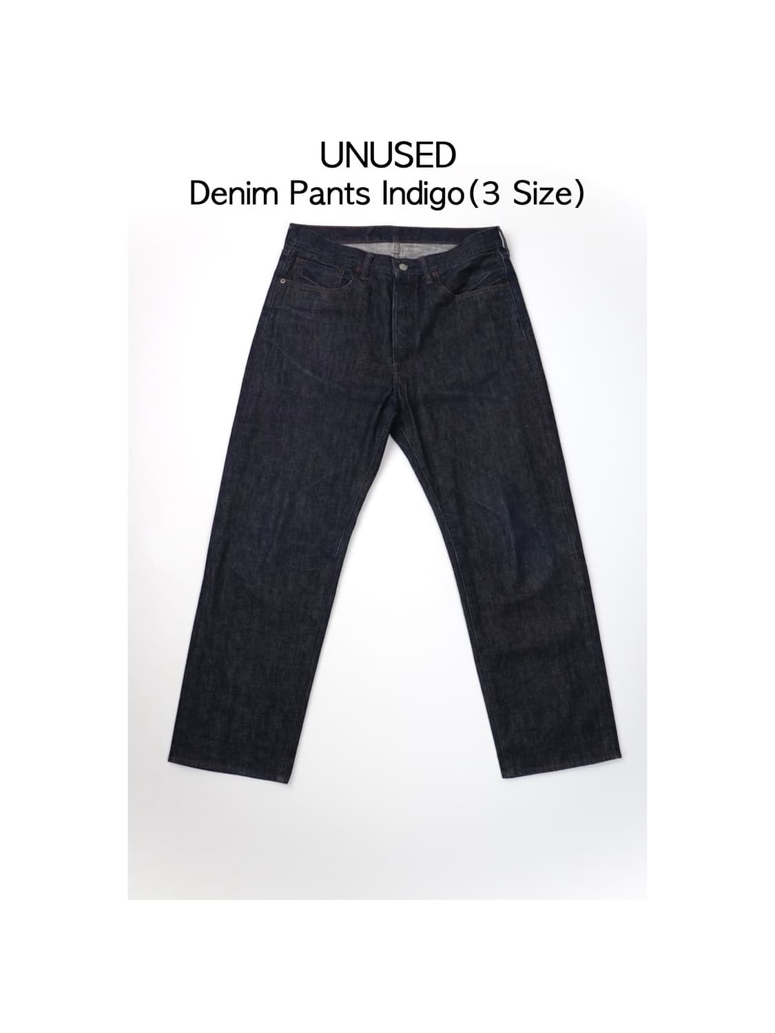 언유즈드 DENIM PANTS INDIGO 상품이미지1