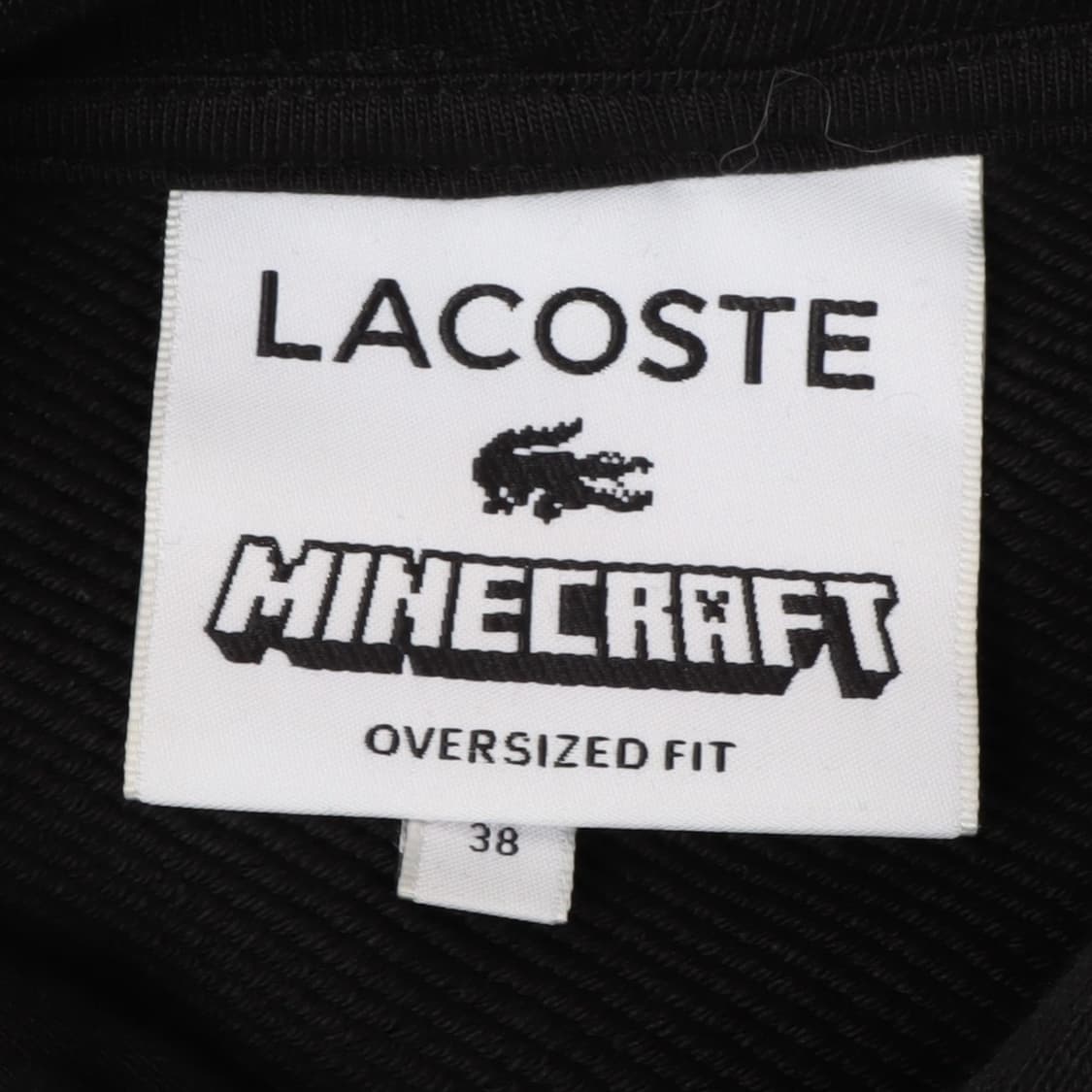 라코스테 x 마인크래프트 크롭 후드티 상품이미지8