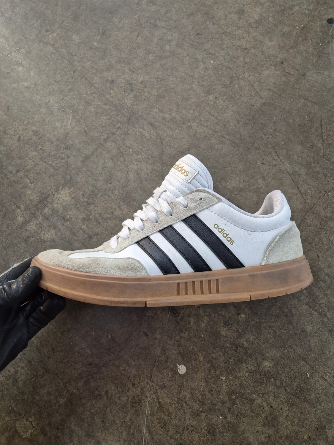 아디다스 삼바 흰색 운동화 275 상품이미지4