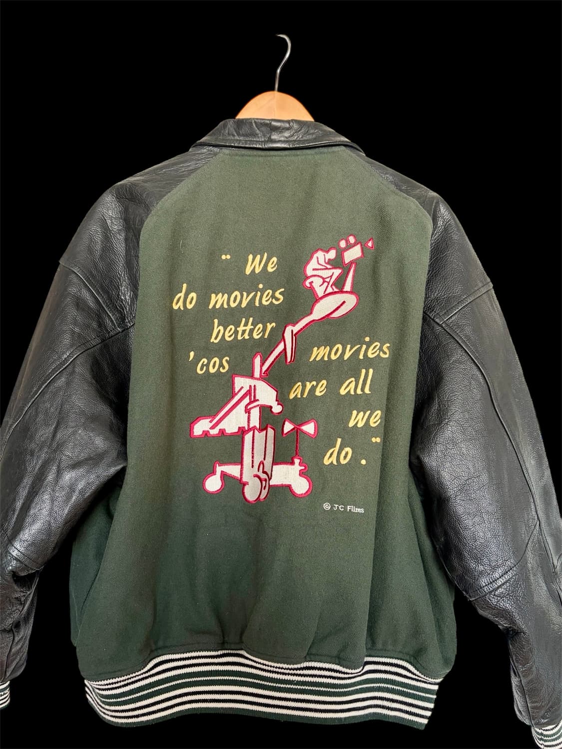 재키파인 레더 바시티 상품이미지4