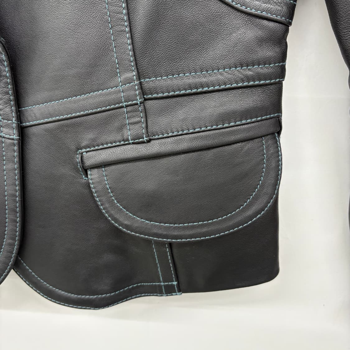 hangheejae 블랙 양가죽 여성 자켓 S 상품이미지3