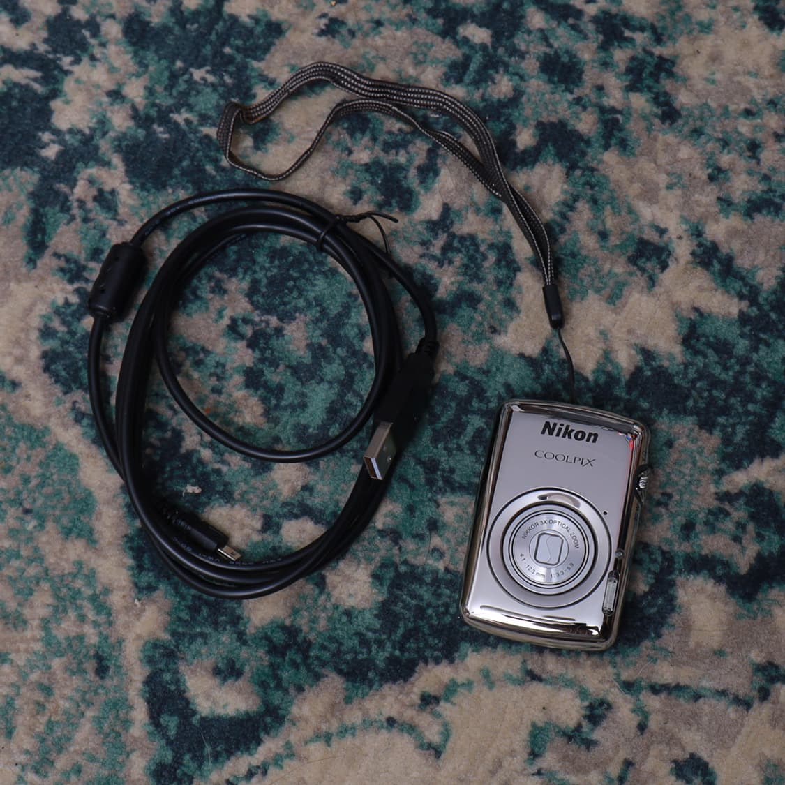 Nikon 니콘 쿨픽스 S01 coolpix s01 빈티지 디카 실버 상품이미지1
