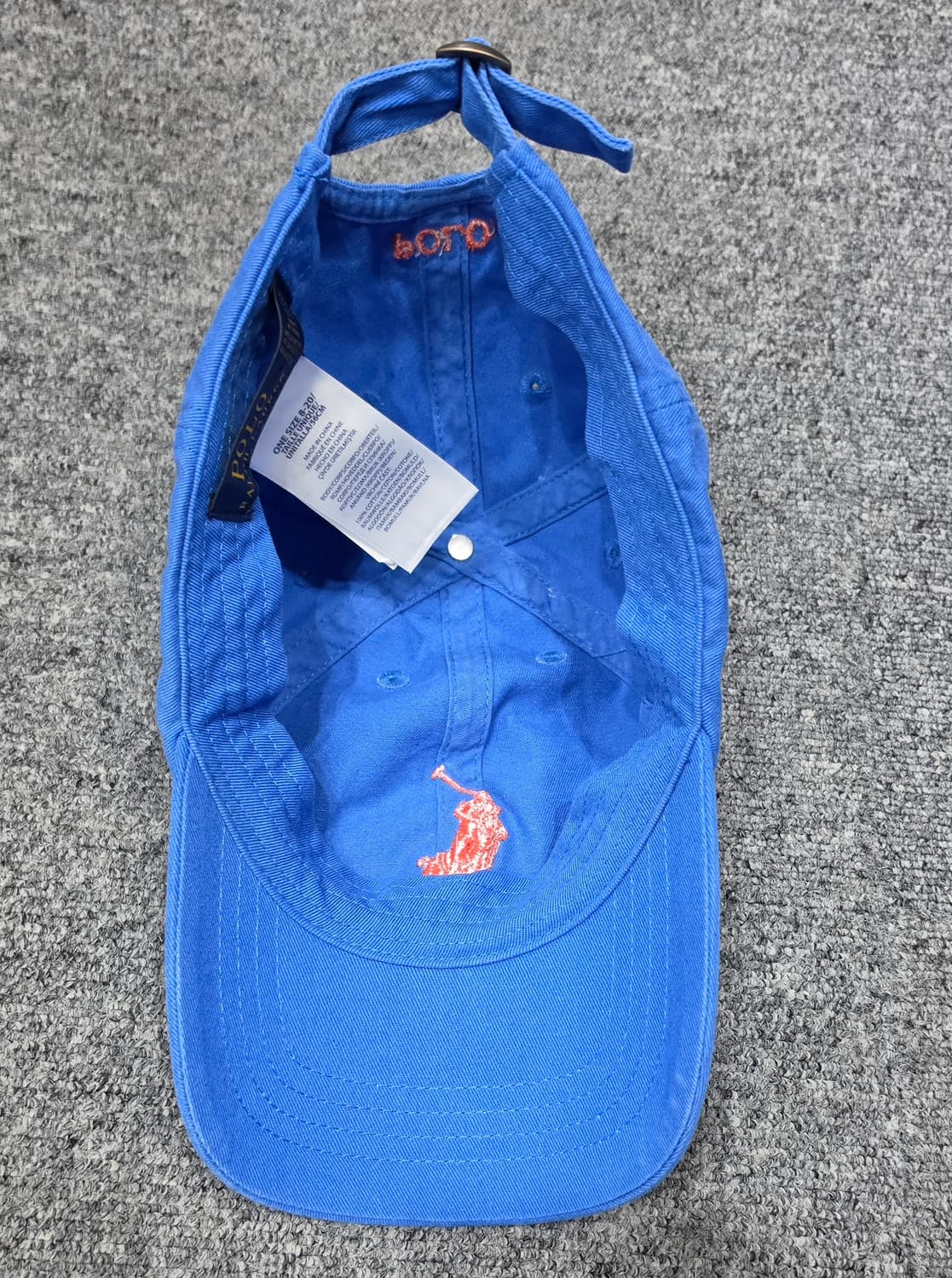 폴로 랄프로렌 빅포니 코튼 치노 볼캡 모자 56cm 상품이미지7