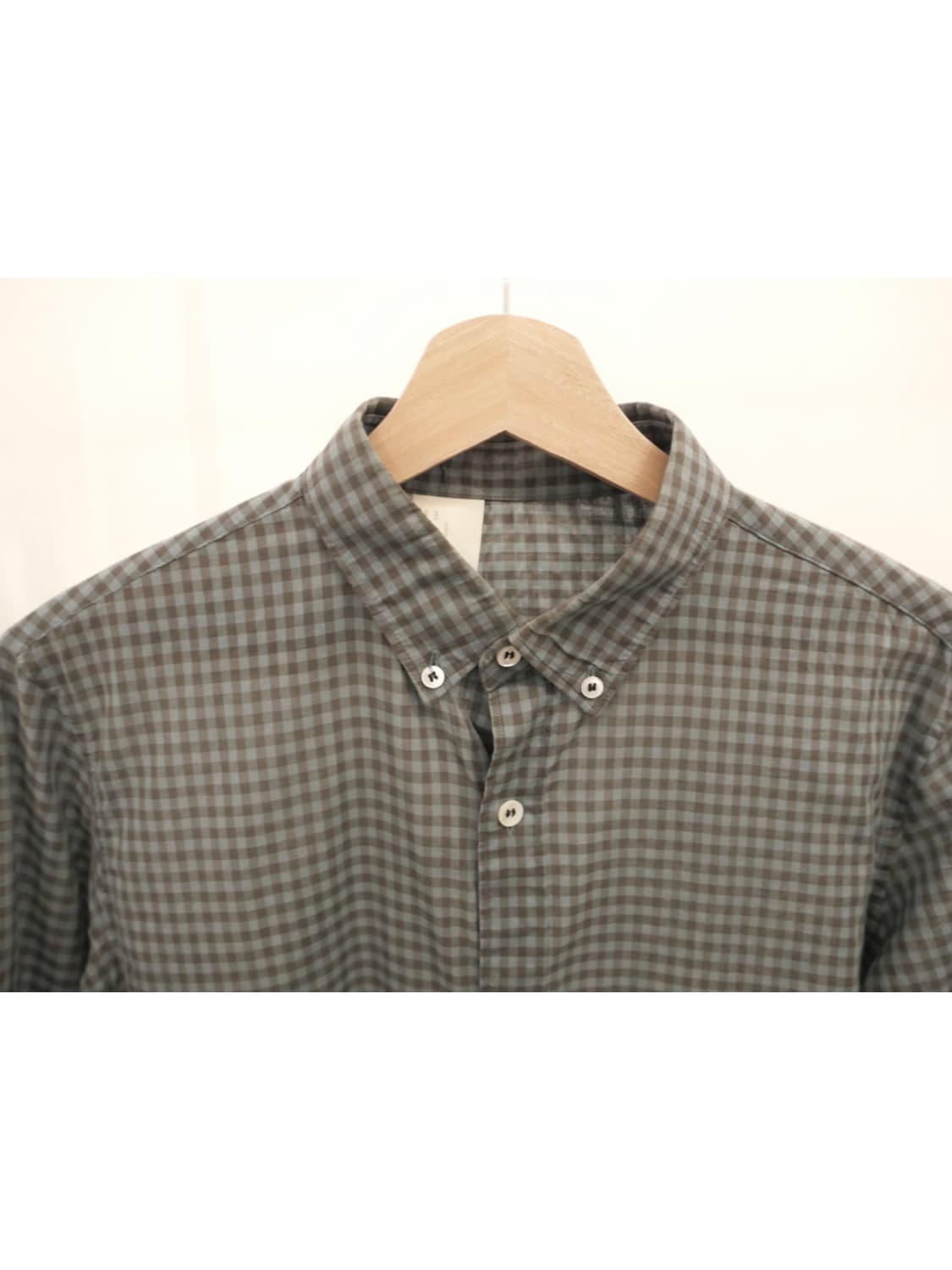 엔할리우드 체크 셔츠 상품이미지3