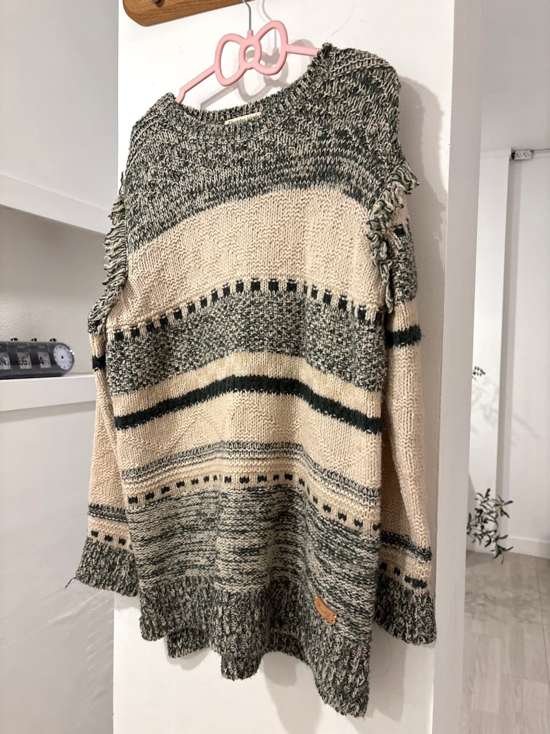 VTG 그린 니트 상품이미지4