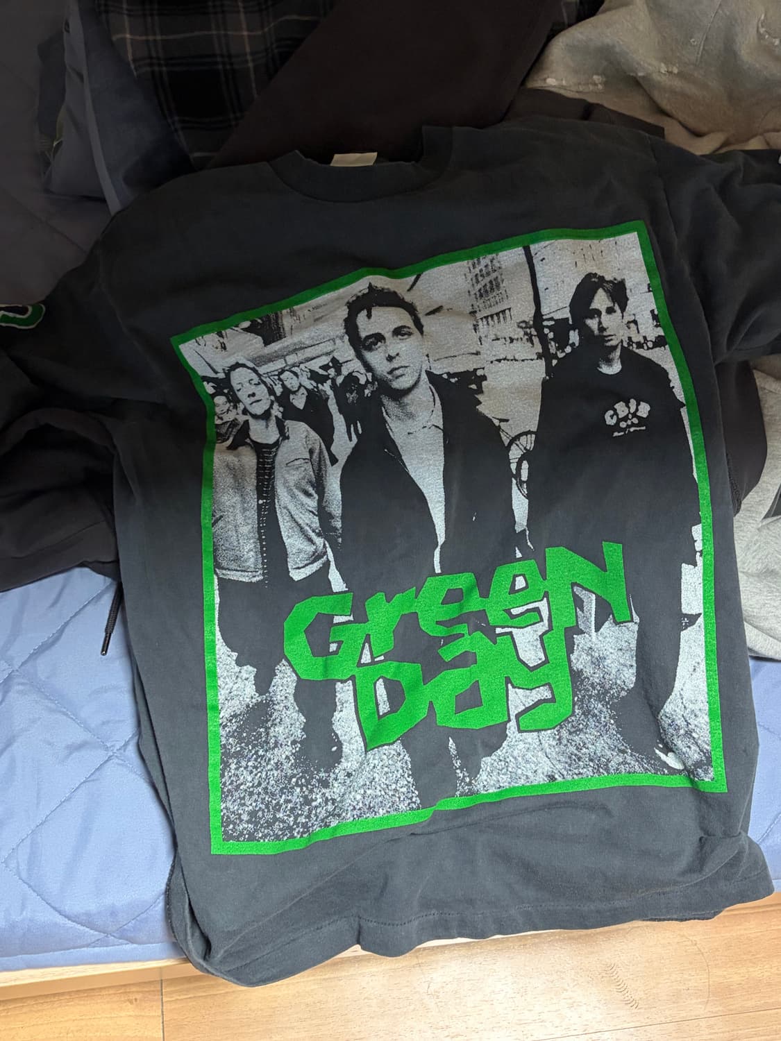 90‘s 그린데이 dookie 빈티지 밴드티 롱슬리브 상품이미지1