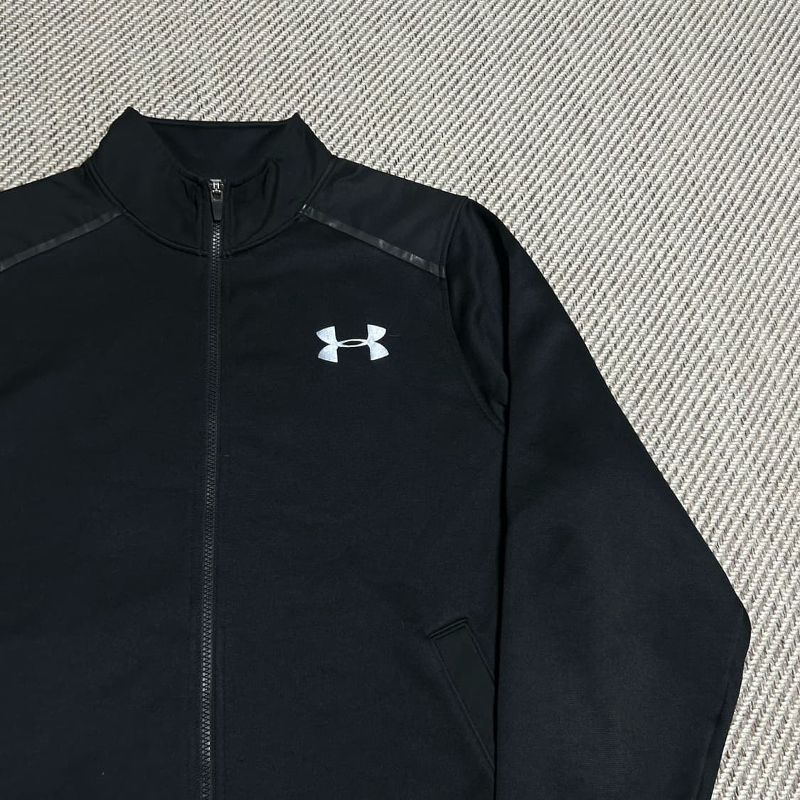 [XL] Underarmour 언더아머 기모 블랙 집업 져지 상품이미지2