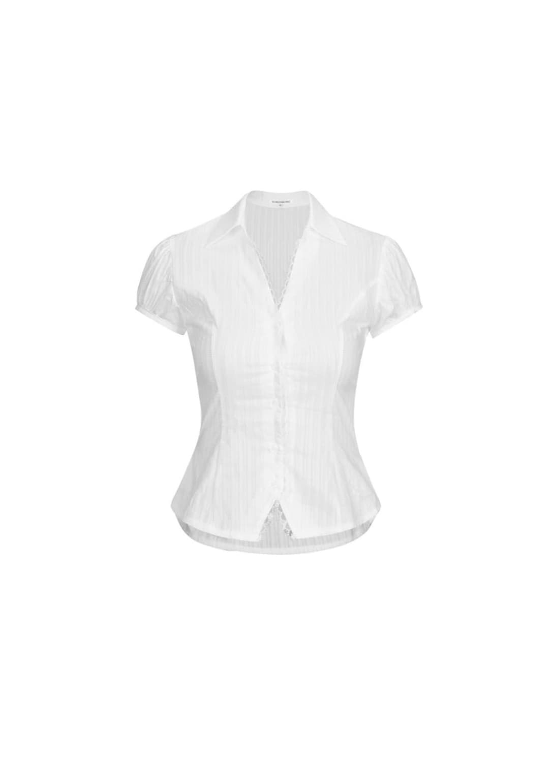 (새상품) 포어링 SARA PUFF SHIRT 사라 퍼프 셔츠 블라우스 상품이미지5