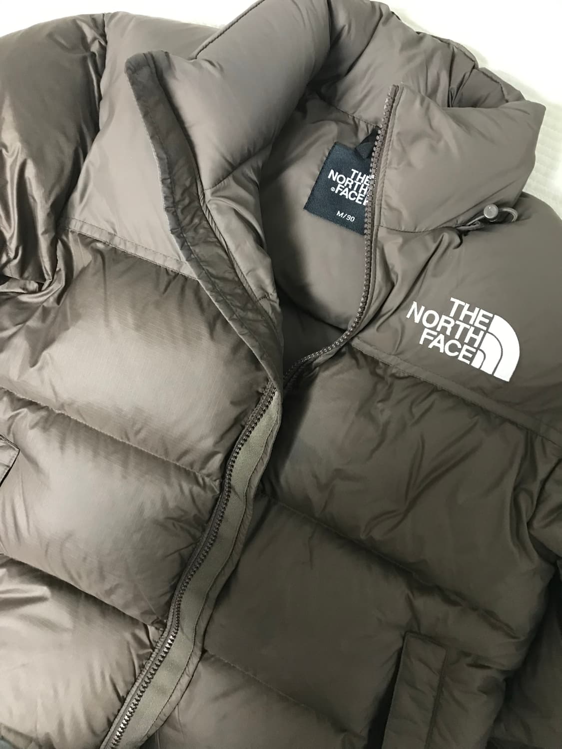 노스페이스 눕시 M/90 브라운 패딩 상품이미지1