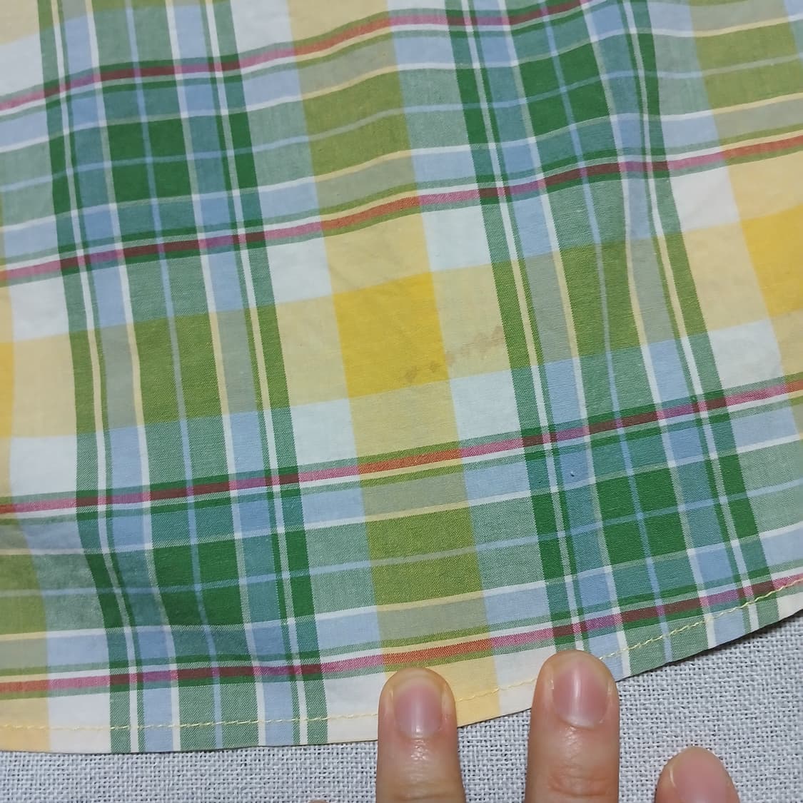 beanpole 빈폴 체크 셔츠 남방 반팔 상품이미지9