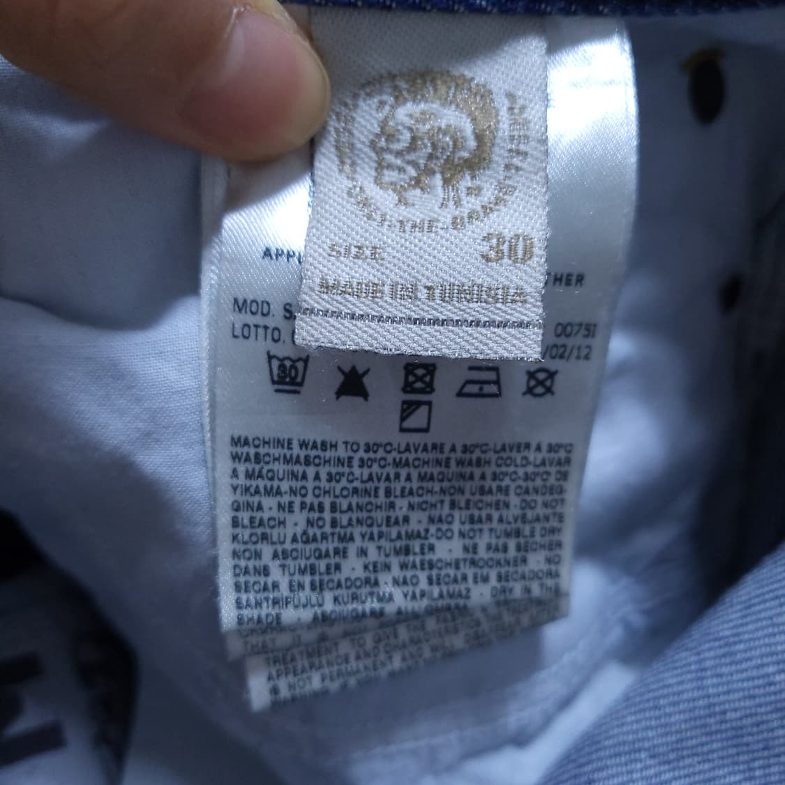 Diesel 디젤 남 30 청바지 0410 상품이미지8