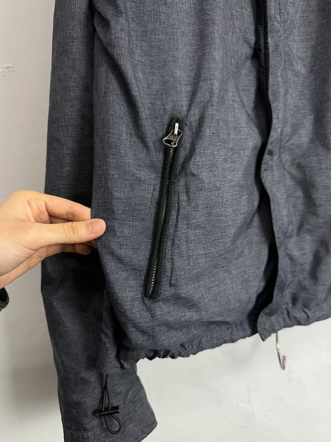 Armani Jeans High-Neck Wind Jacket (2way 상품이미지3