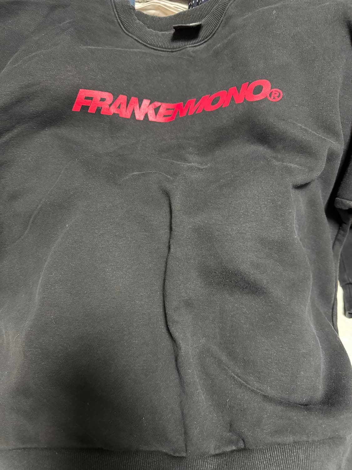 프랑켄모노 기모 맨투맨 상품이미지1