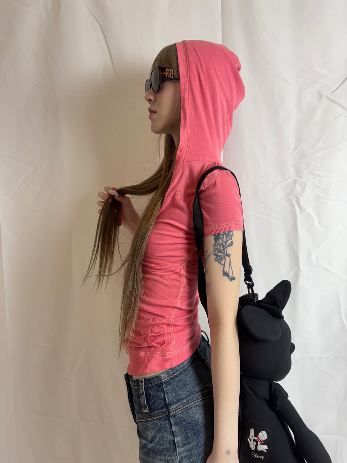 Nuve Denim Skirt Pants 상품이미지4