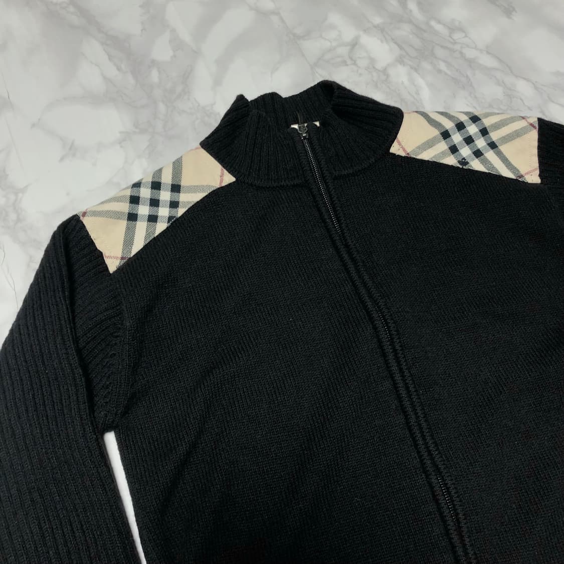 버버리 니트 자켓 정품 집업 152 size 상품이미지2