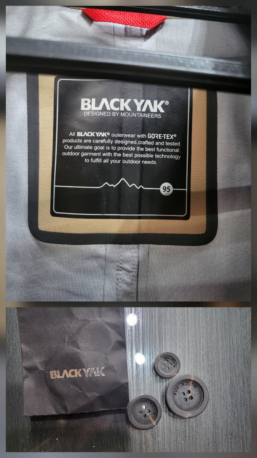 블랙야크 고어텍스 트렌치자켓 상품이미지9