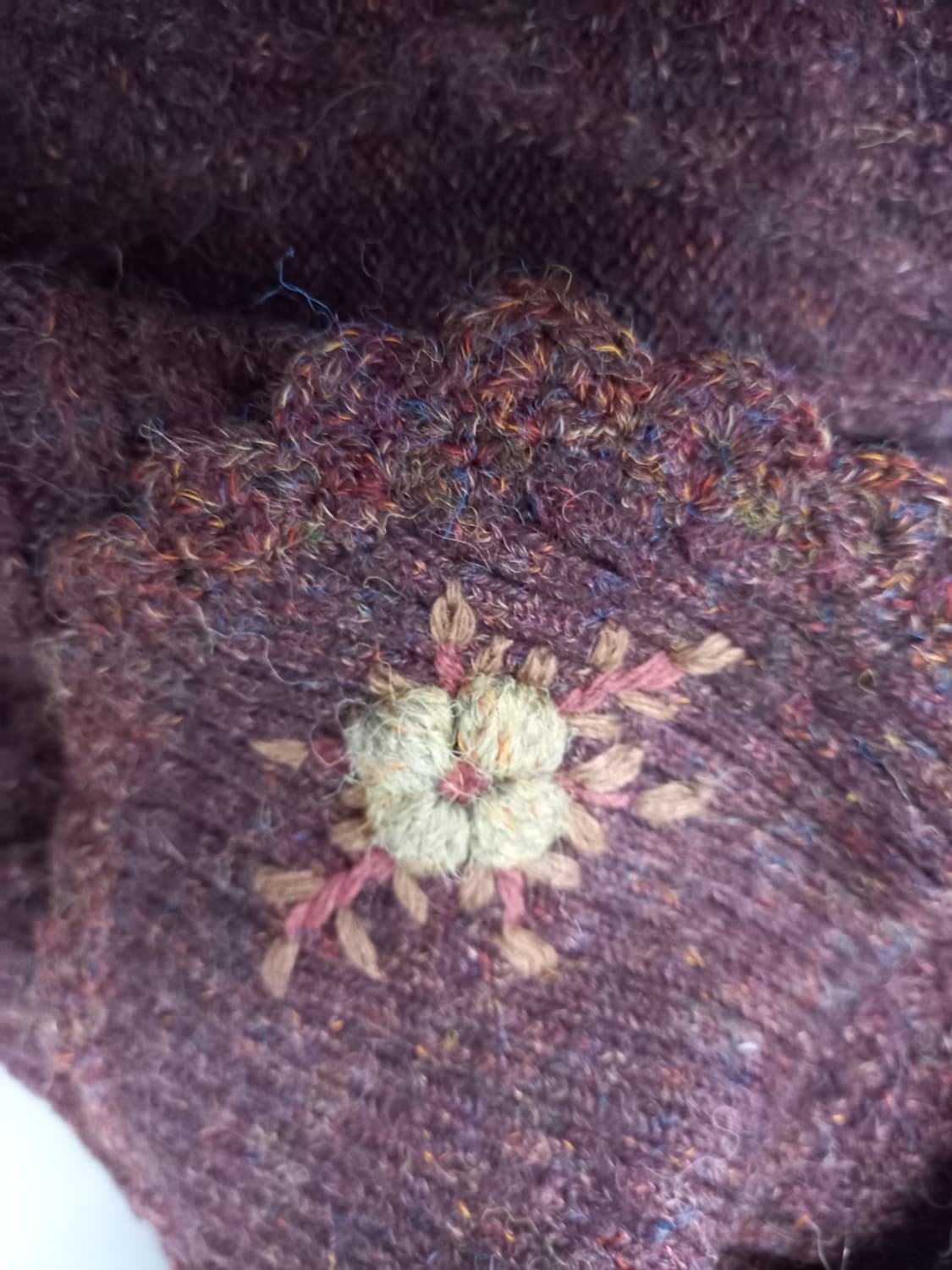 새 써스데이아일랜드 춘추동 알파카블랜 니트 풀오버 66 상품이미지9