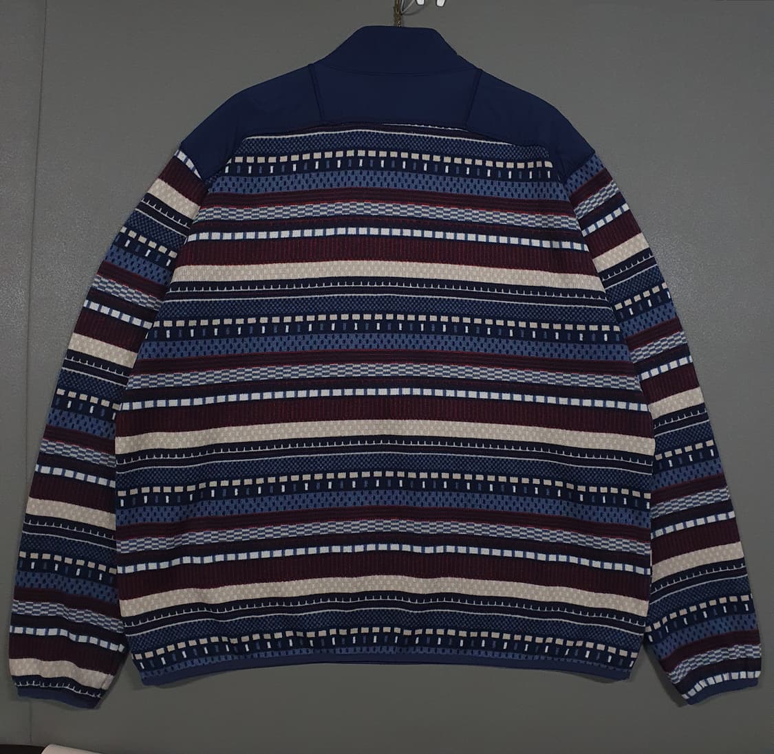 2XL) 컬럼비아 신형 스웨터 웨더2 프린트 하프집업 플리스 신칠라 상품이미지9