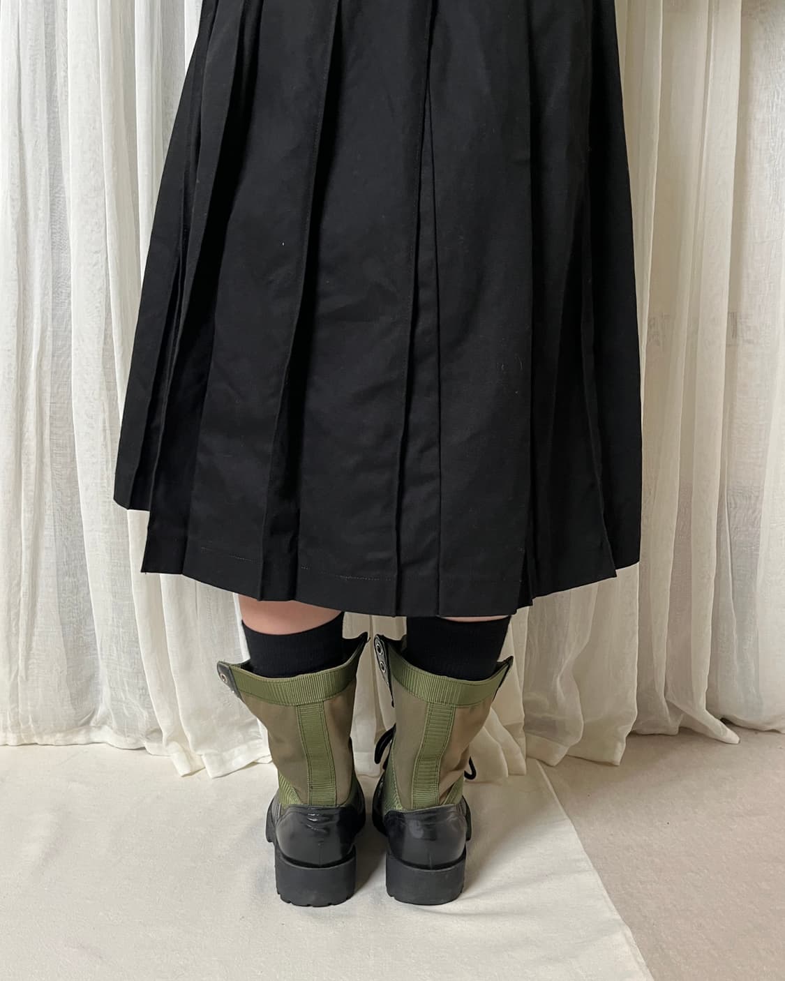 꼼데가르송 컴뱃 부츠 Comme des garcons 밀리터리 부츠 상품이미지2