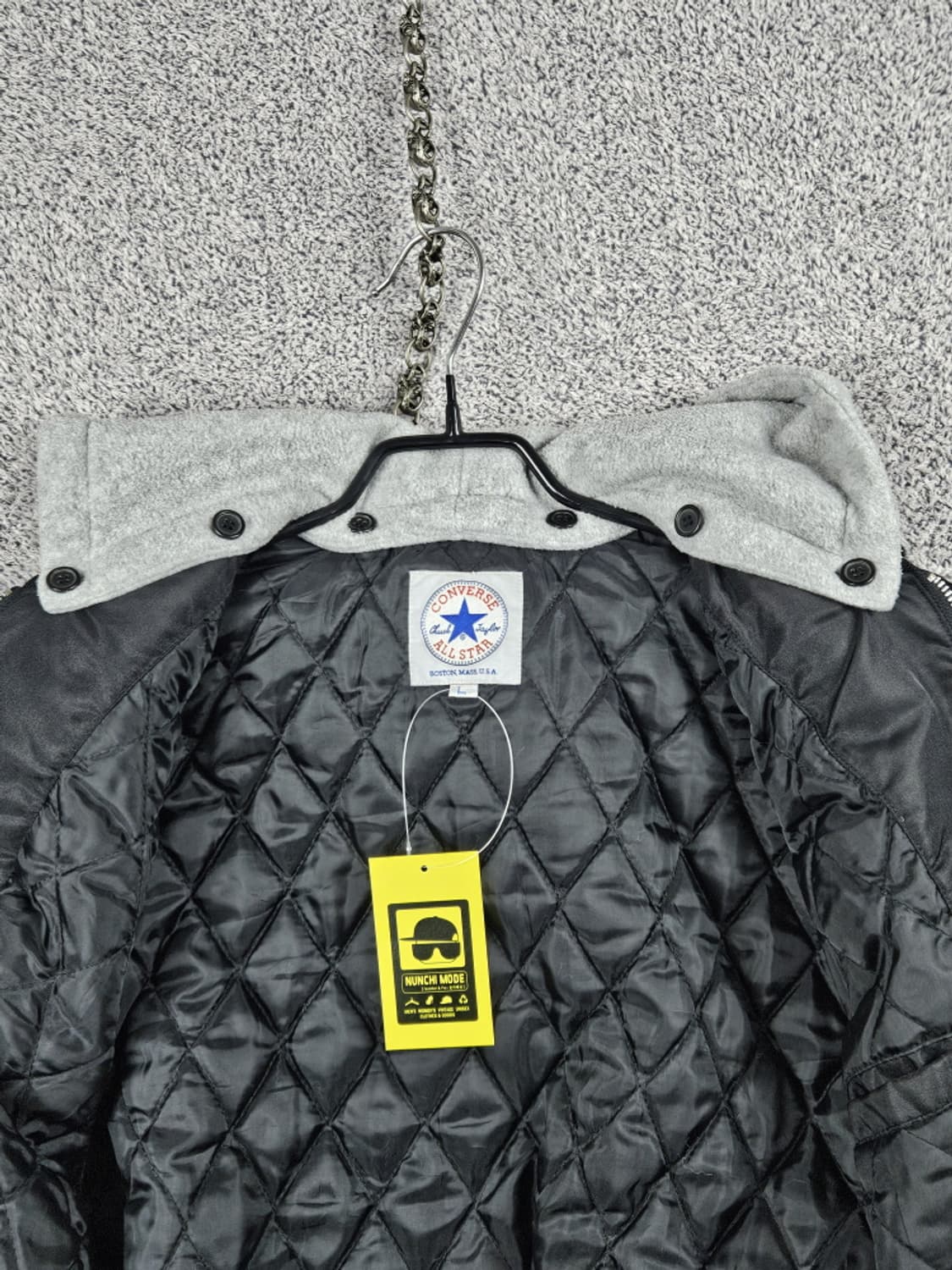 컨버스 올스타 봄버 후드 바시티 자켓 ( L ) / 10112 상품이미지8