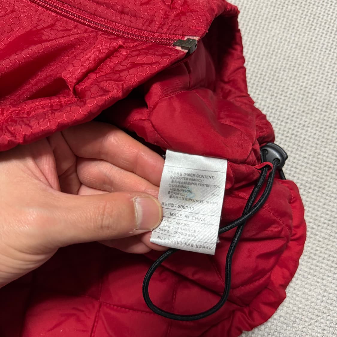 나이키 스몰로고 올드스쿨 바람막이 상품이미지3