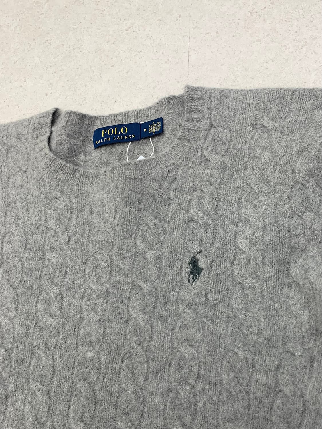 Polo 폴로 꽈배기 니트 상품이미지3