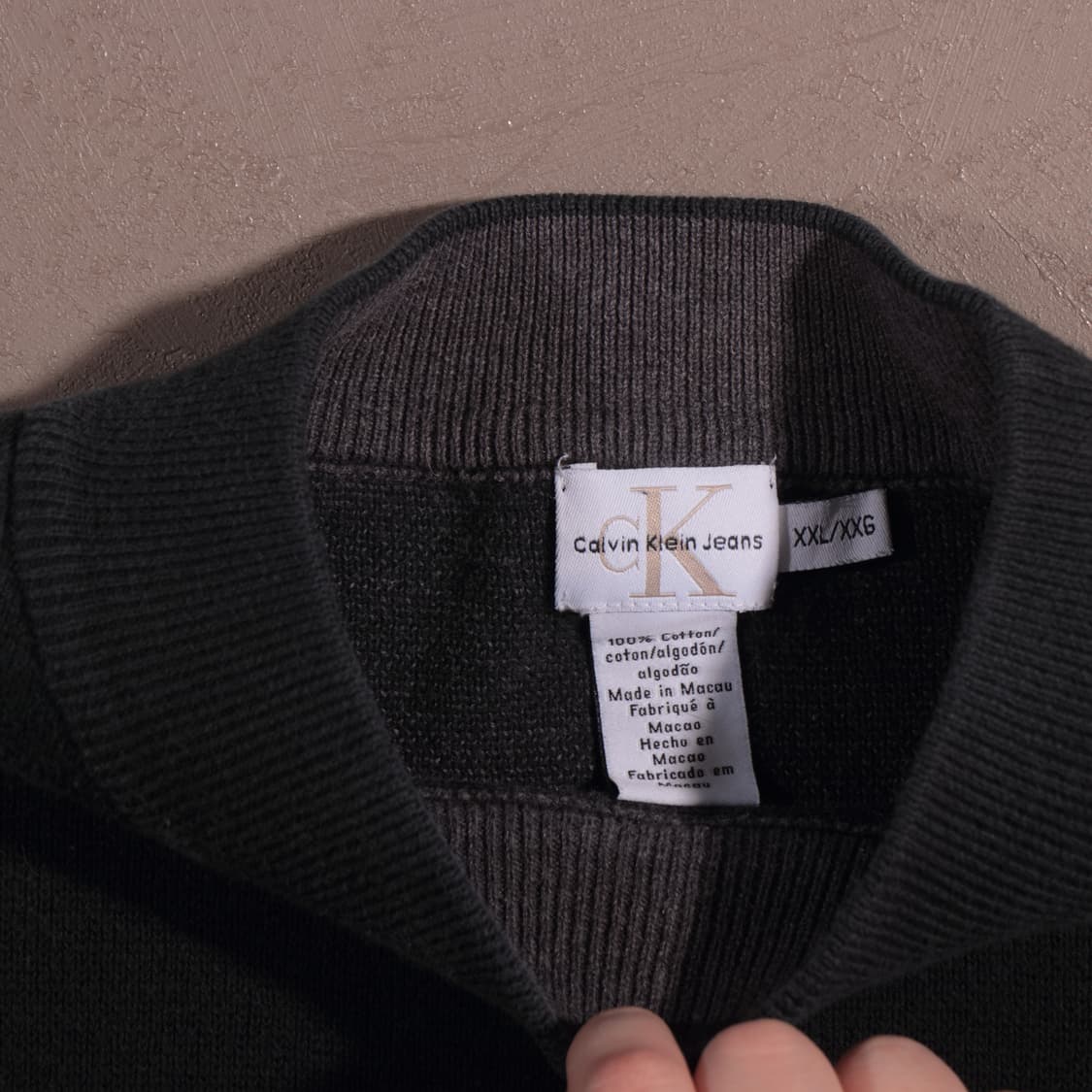 90s 캘빈클라인 니트 상품이미지3