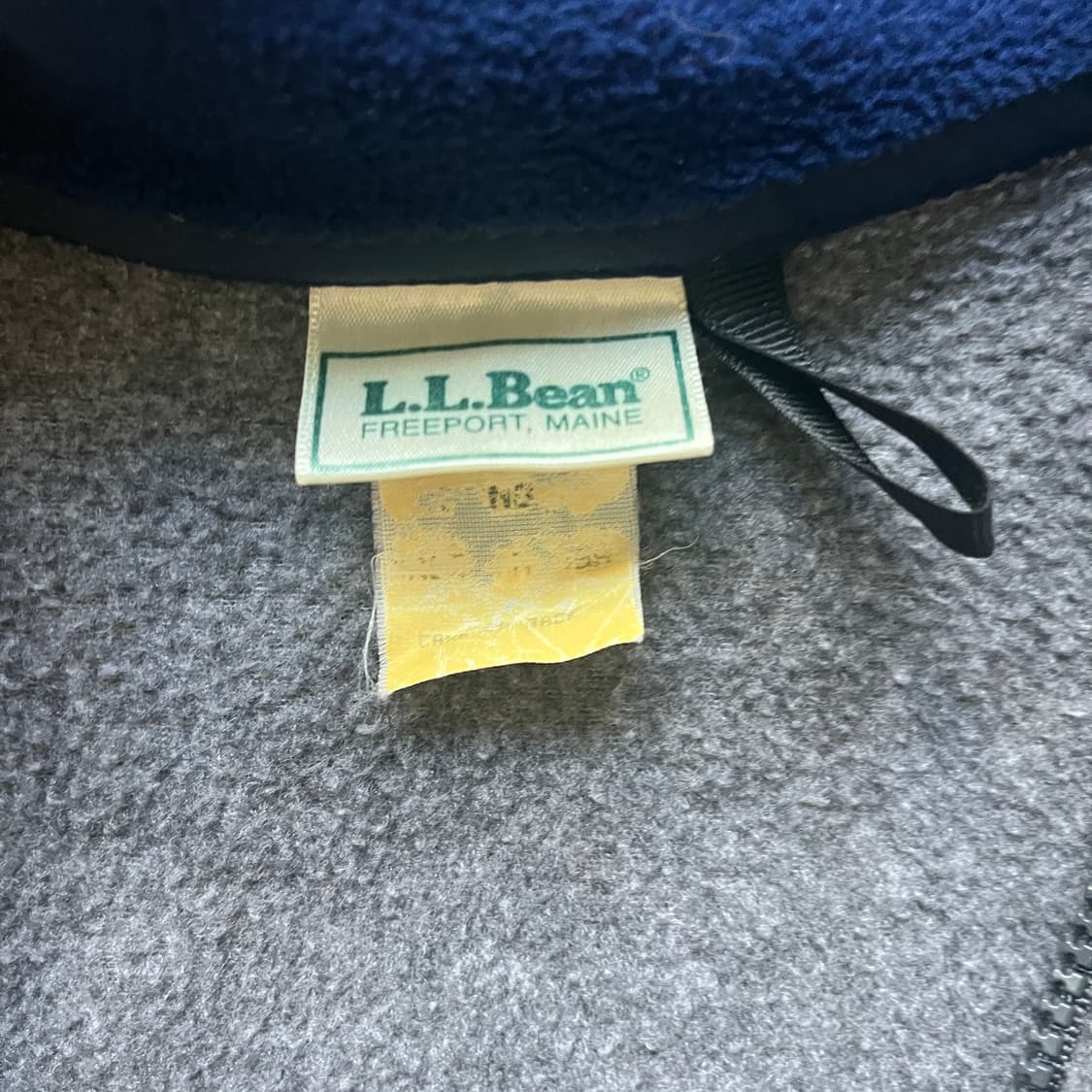 [XL] 90s L.L.Bean Fleece Jacket 딥파일 후리스 상품이미지3