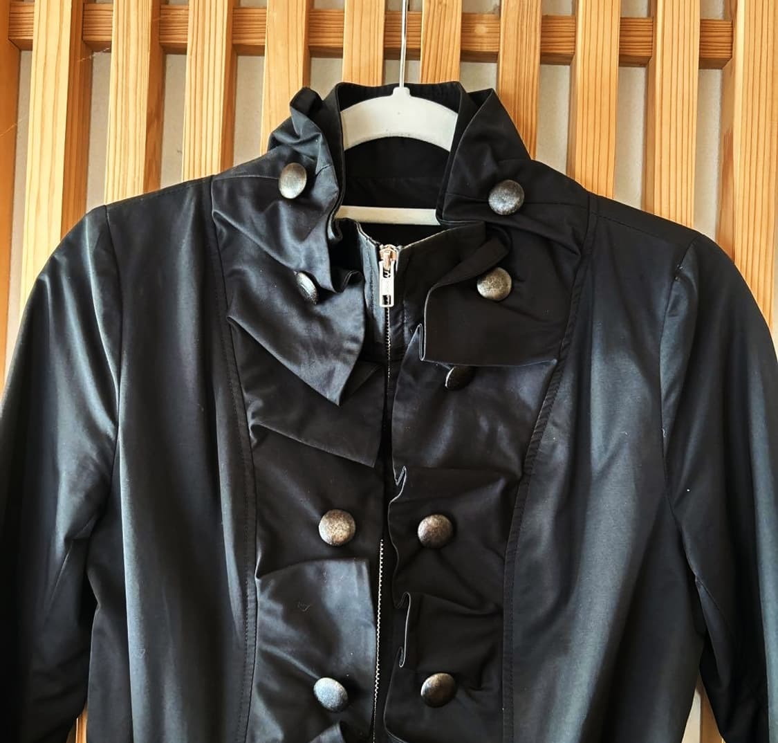 빈티지코트 대장 긱시크y2k자켓 헤이세이 공겜여주 그런지 펑크 오네갸루 상품이미지3