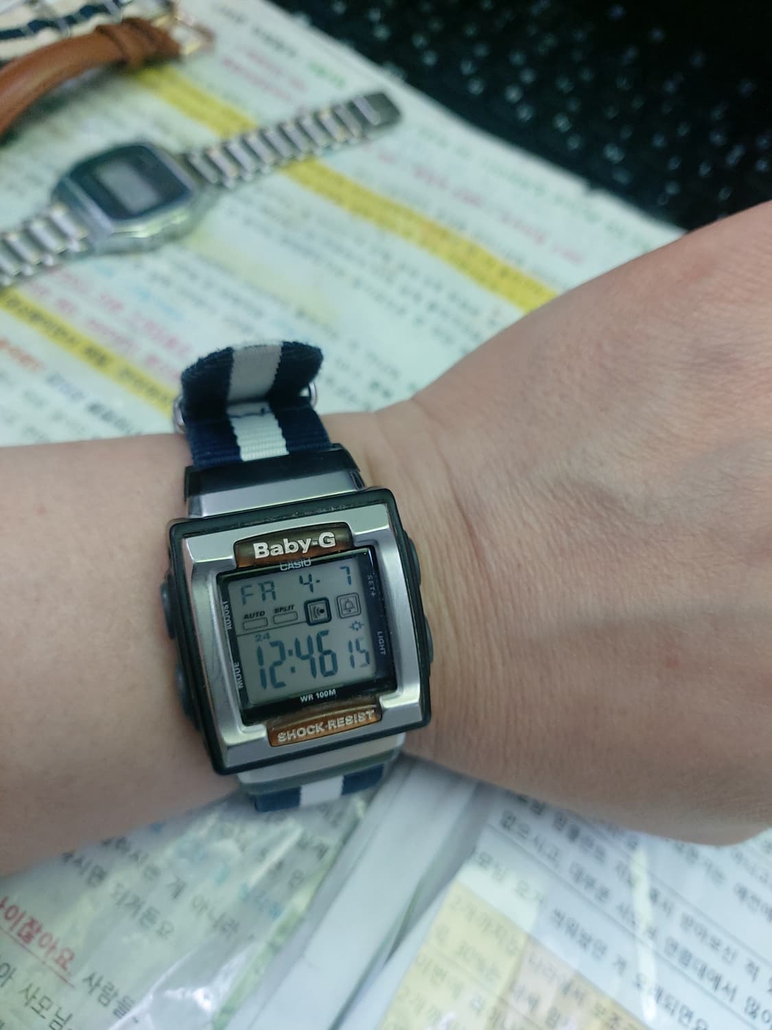 카시오 베이비쥐 시계 상품이미지5