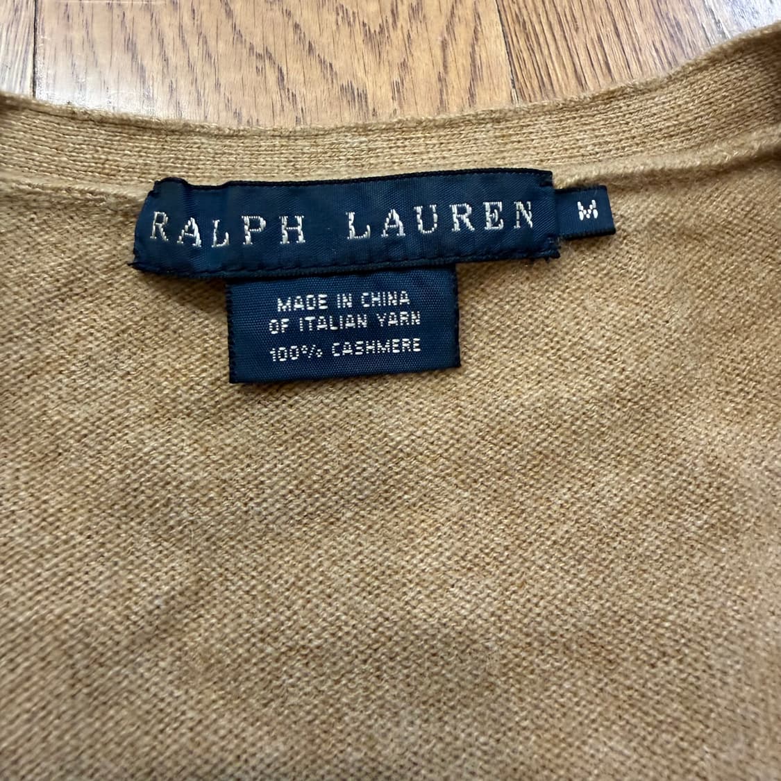 랄프로렌 베이지 가디건  상품이미지3