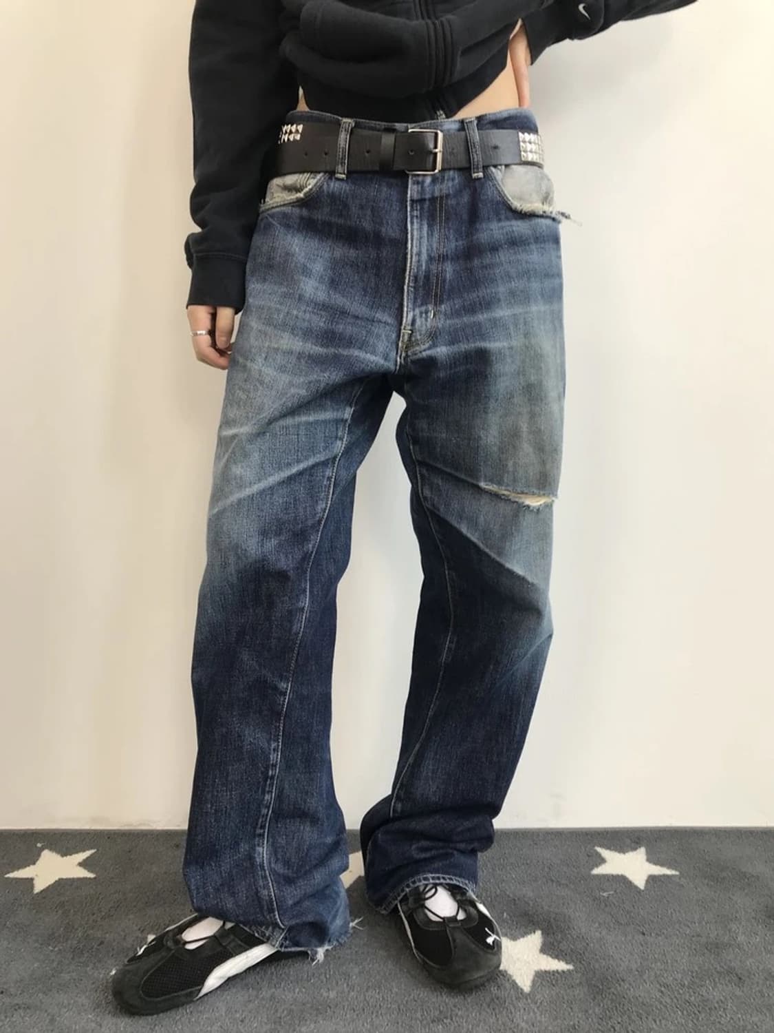 00's Stussy Rough & Rugged Denim Pants 상품이미지1