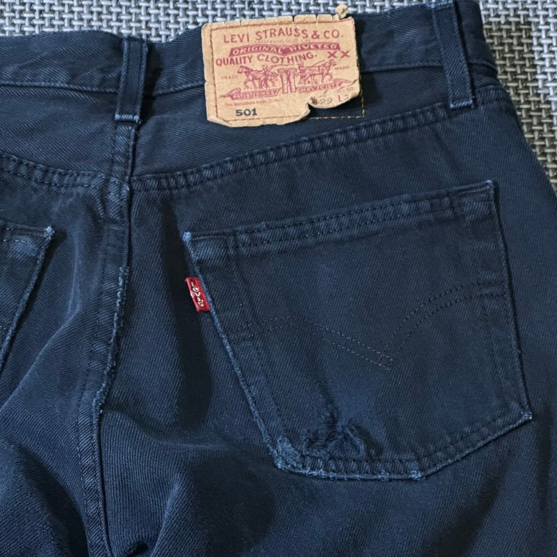 리바이스 블랙 데님(old_7768)  상품이미지8