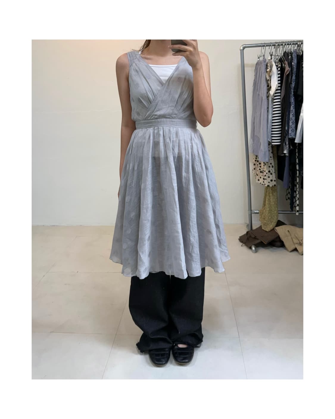 KTLINO kiyoko takase 도트 원피스 상품이미지5