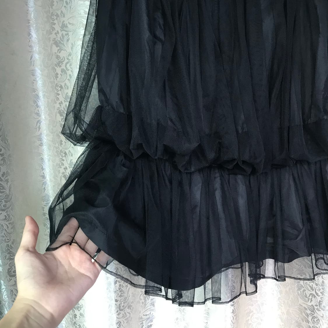 double layered skirt 상품이미지2