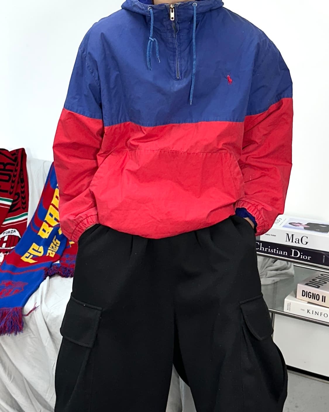 폴로 랄프로렌 80s 클래식 아노락 자켓 M 상품이미지1
