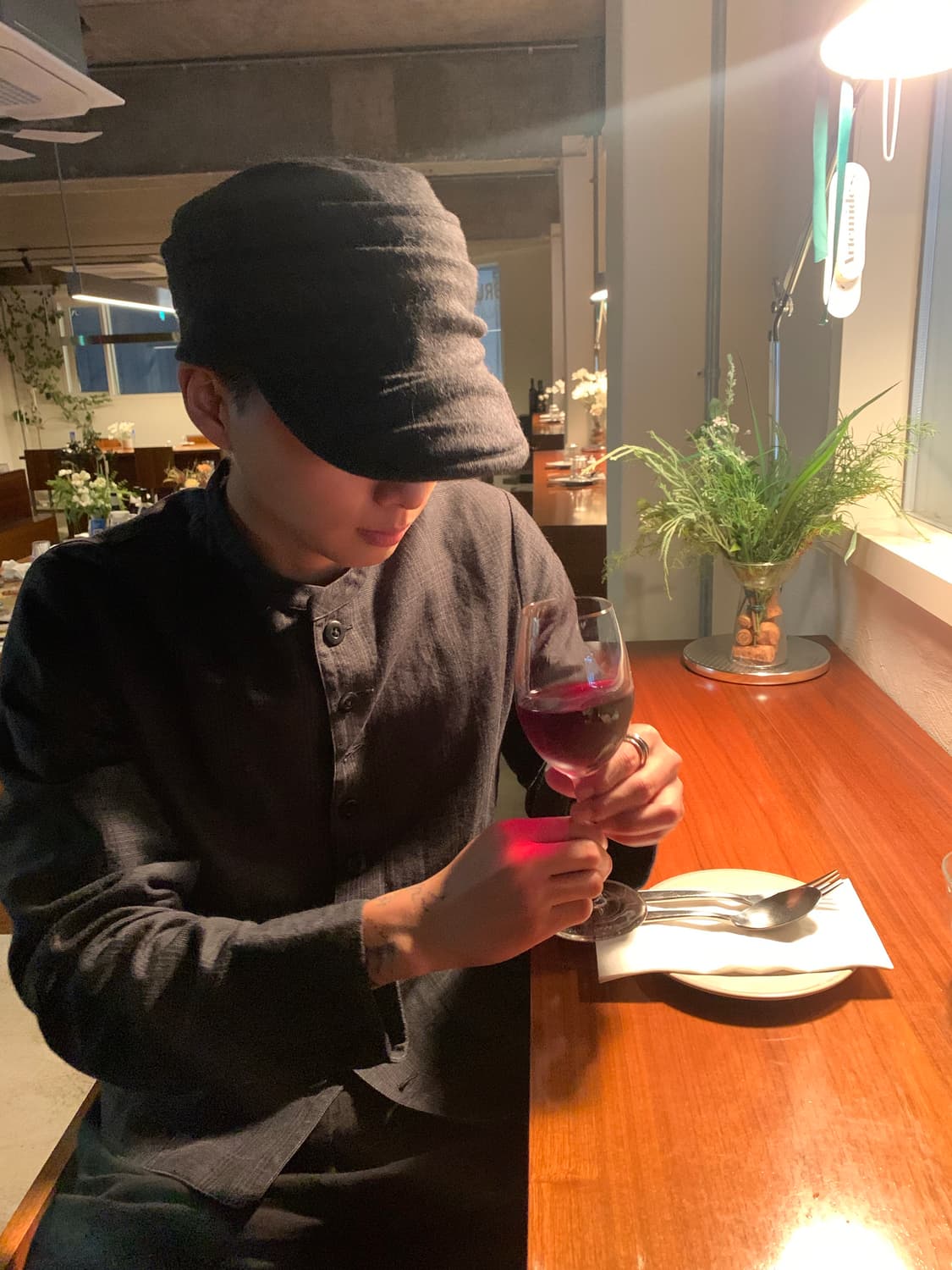 Ca4la drape cap 상품이미지7