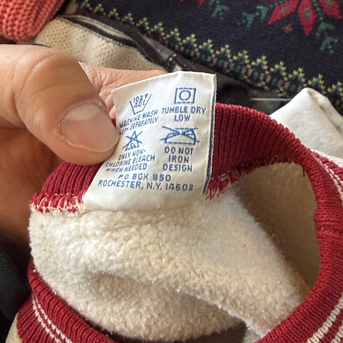 90S 챔피온 챔피언 USA 멜란지 레드립 리버스위브 스웻셔츠 XXL 상품이미지8