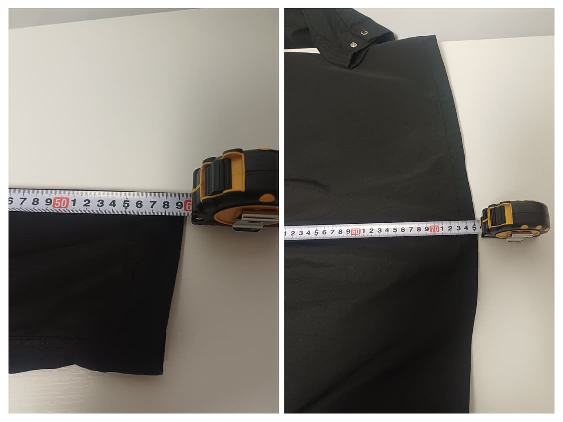 [M] 프리즘웍스 FULL ZIP SHIRT JACKET (블랙/A급) 상품이미지10