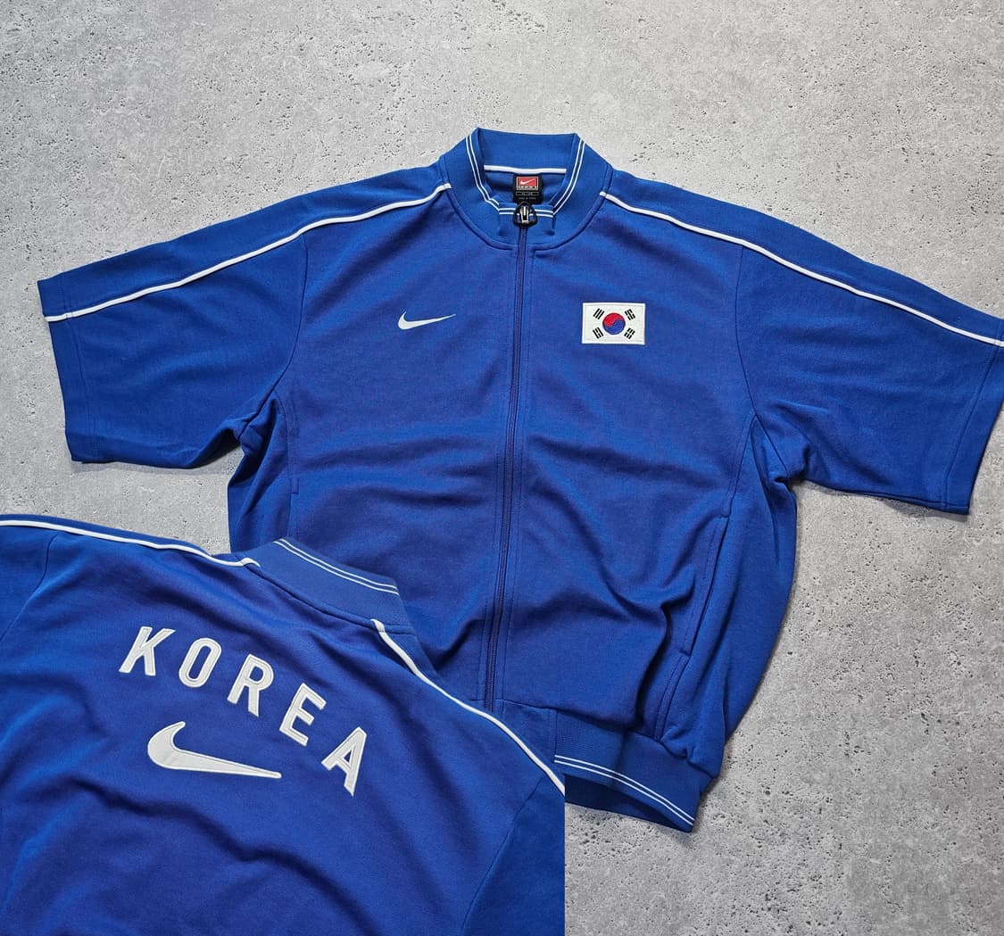 새상품🔥나이키 대한민국 국대 98-00 트레이닝 져지 반팔 자켓
 상품이미지1